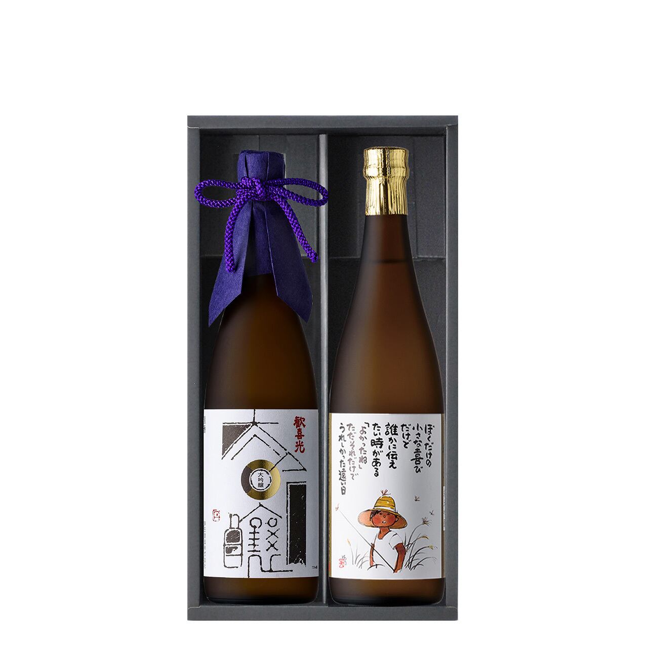 まほろばセット＜歓喜光 純米大吟醸720ml・歓喜光 純米吟醸「小さな