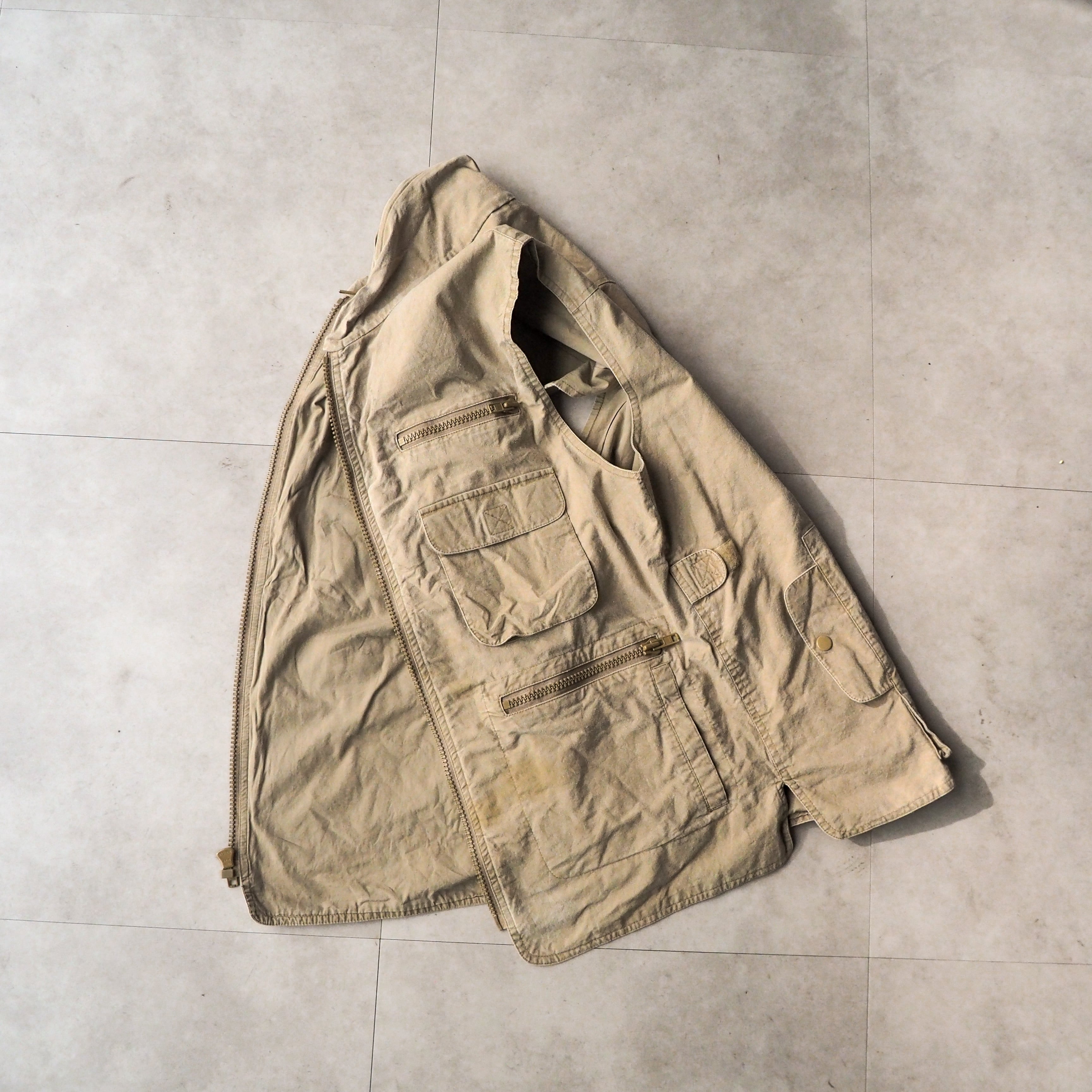 80s “BANANA REPUBRIC” fishing vest 80年代 バナナリパブリック