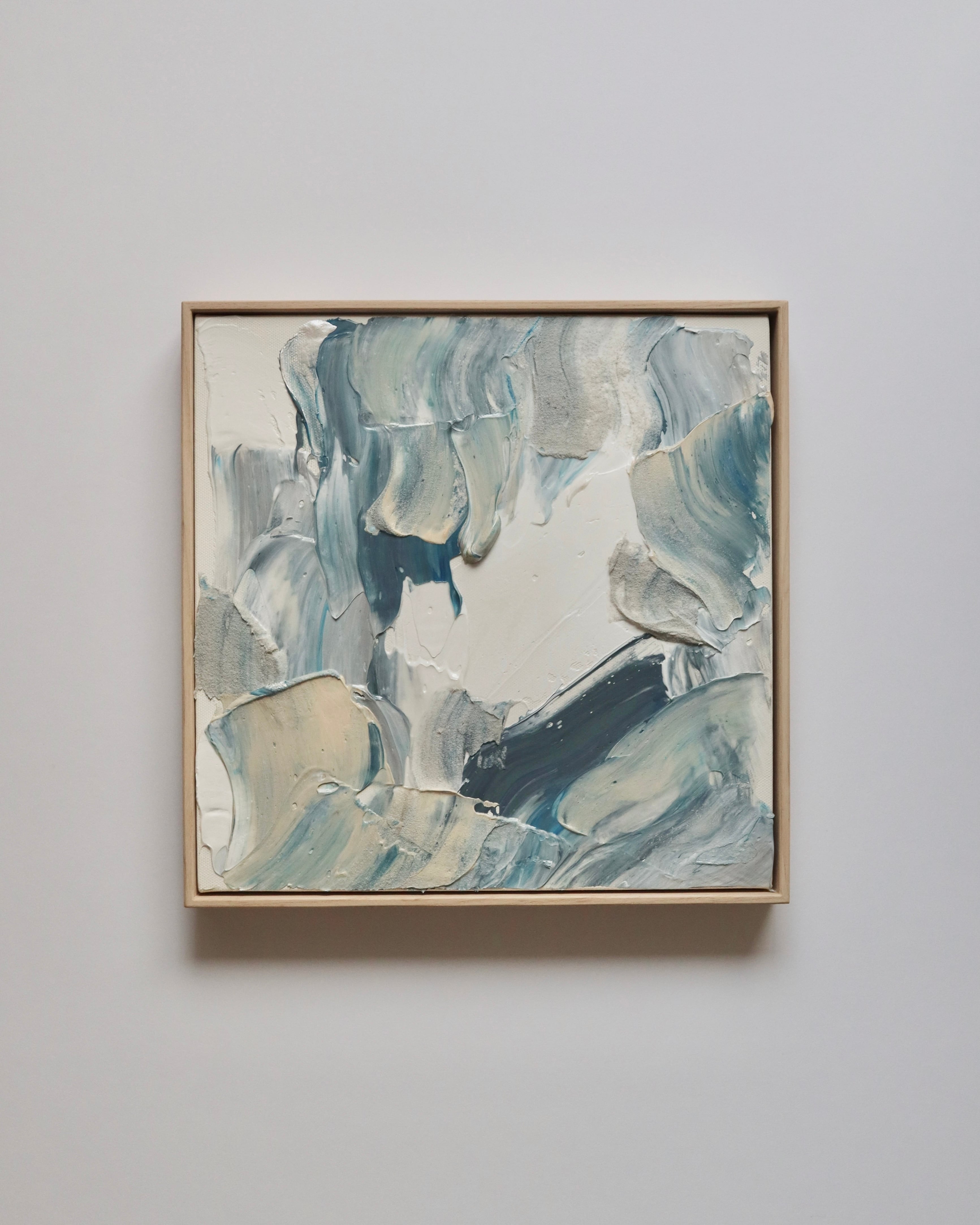 テクスチャーアート (正方形27cm) オーダー制作 | Ikumi Yasuzaki