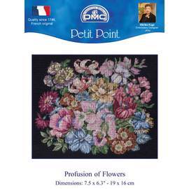 プチポアン刺繍キット☆JPA4「Profusion of flowers」 | atelierkuge