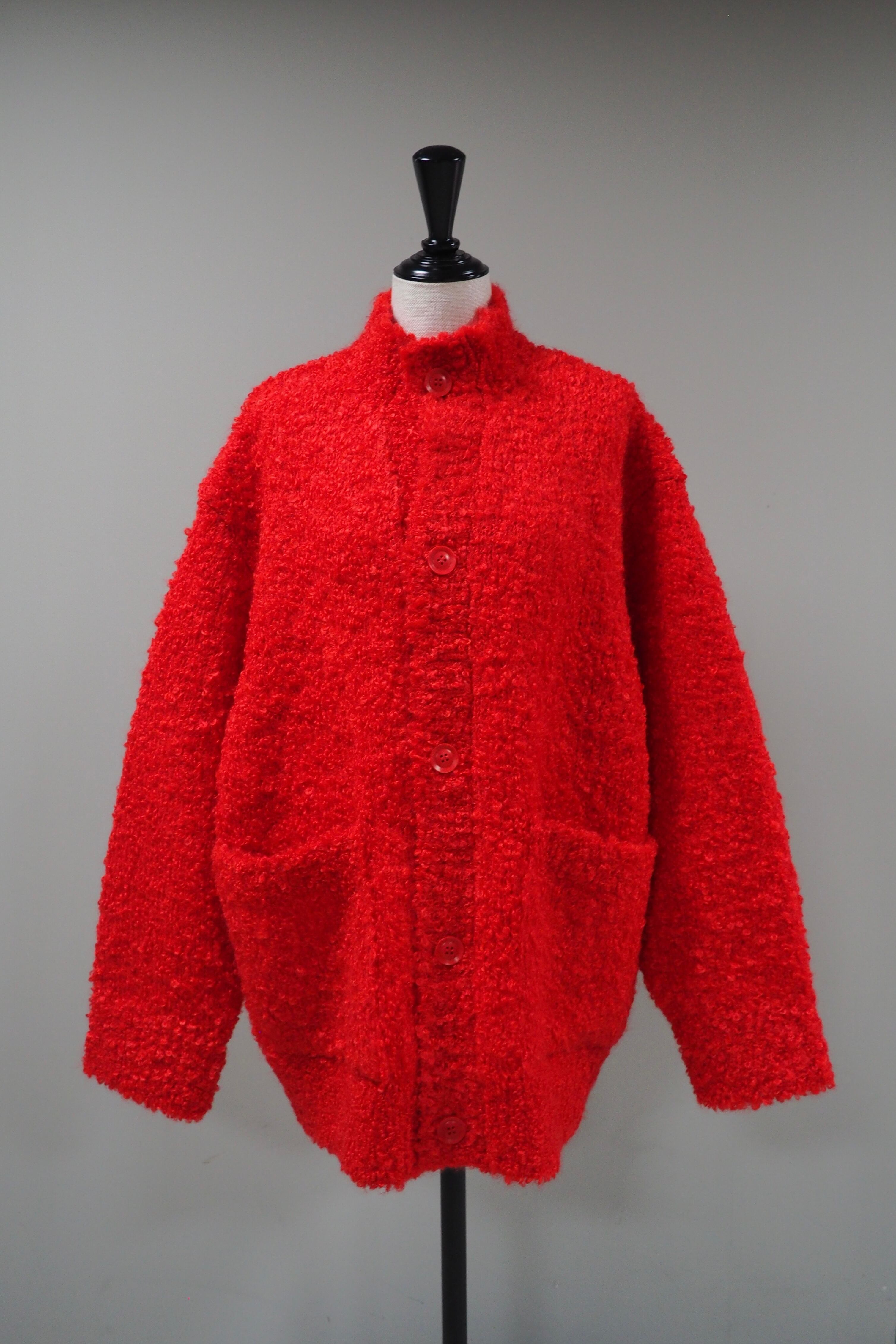 kota gushiken】Massive Mohair Cardigan -Red- | loop