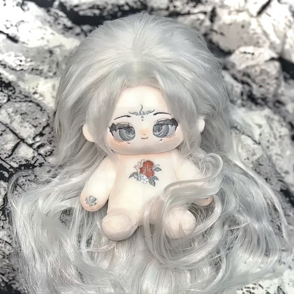 20cm 無属性ぬいぐるみ コットン ドール 無属性 スケルトン有 本体のみ