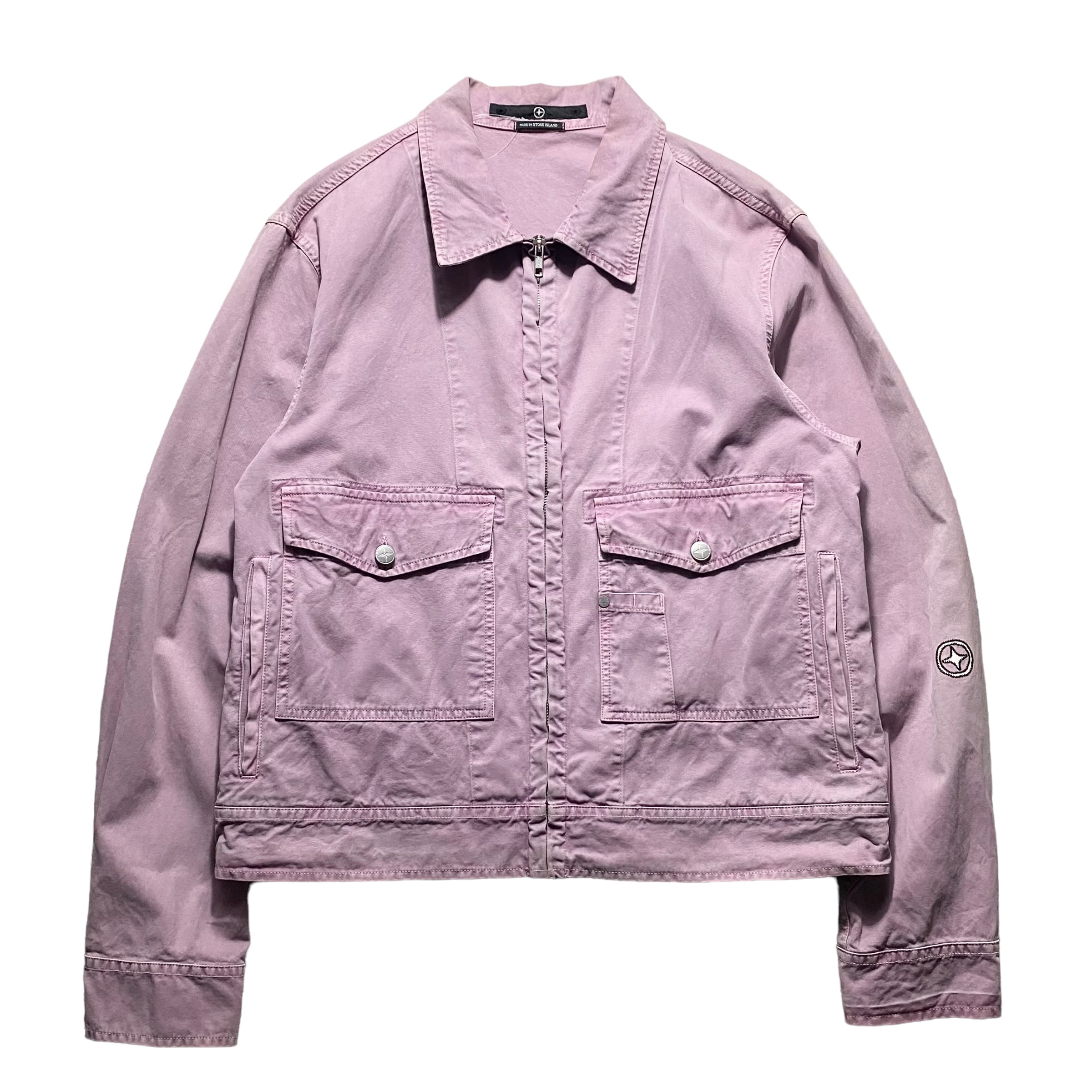archive 2006SS STONE ISLAND dusty pink work jacket | NOIR ONLINE