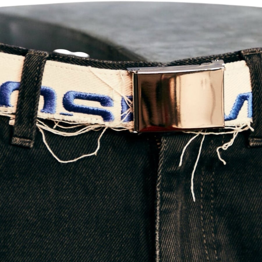 MARTINE ROSE】CANVAS BELT(CREAM) | AYIN