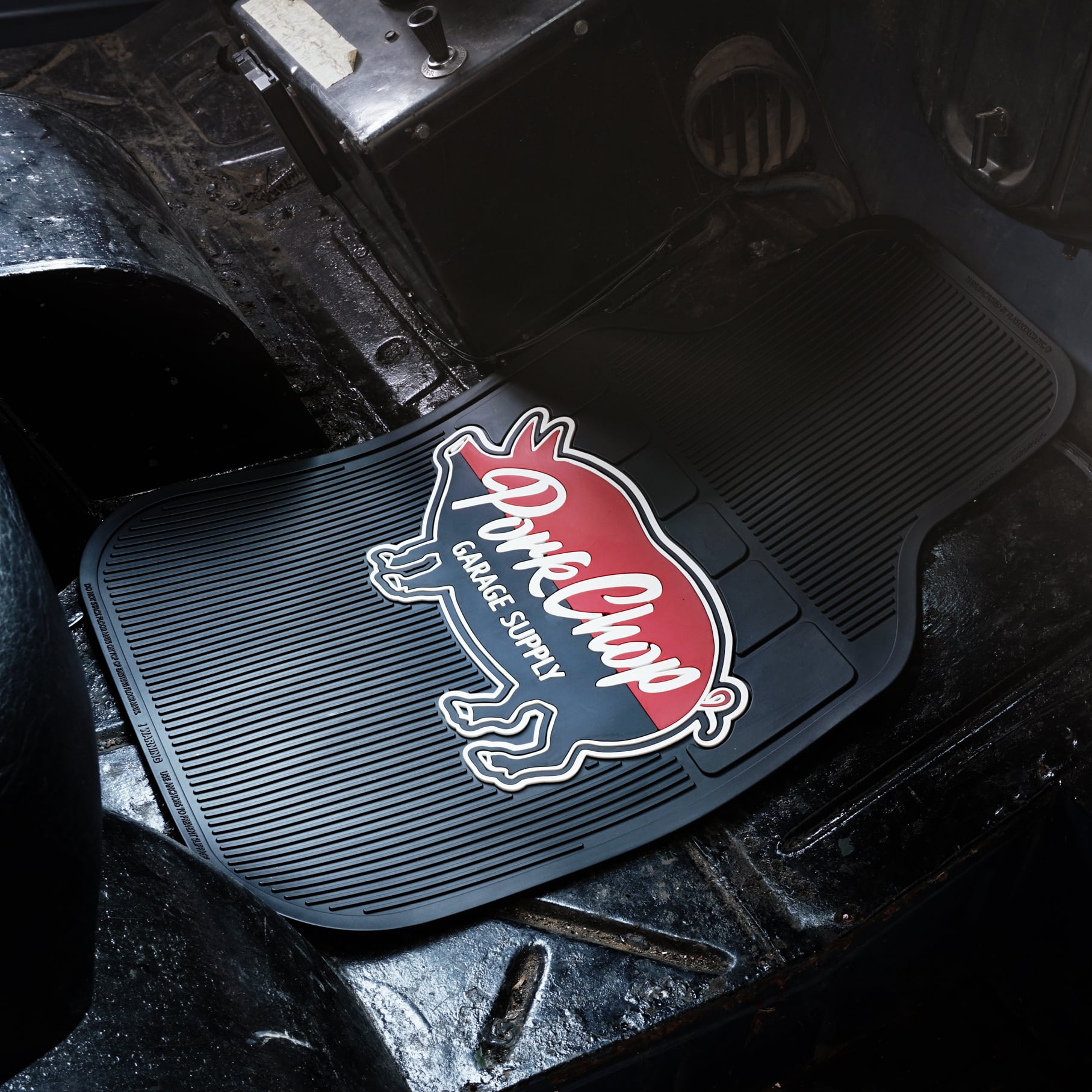 PORK RUBBER MAT | PORKCHOP GARAGE SUPPLY
