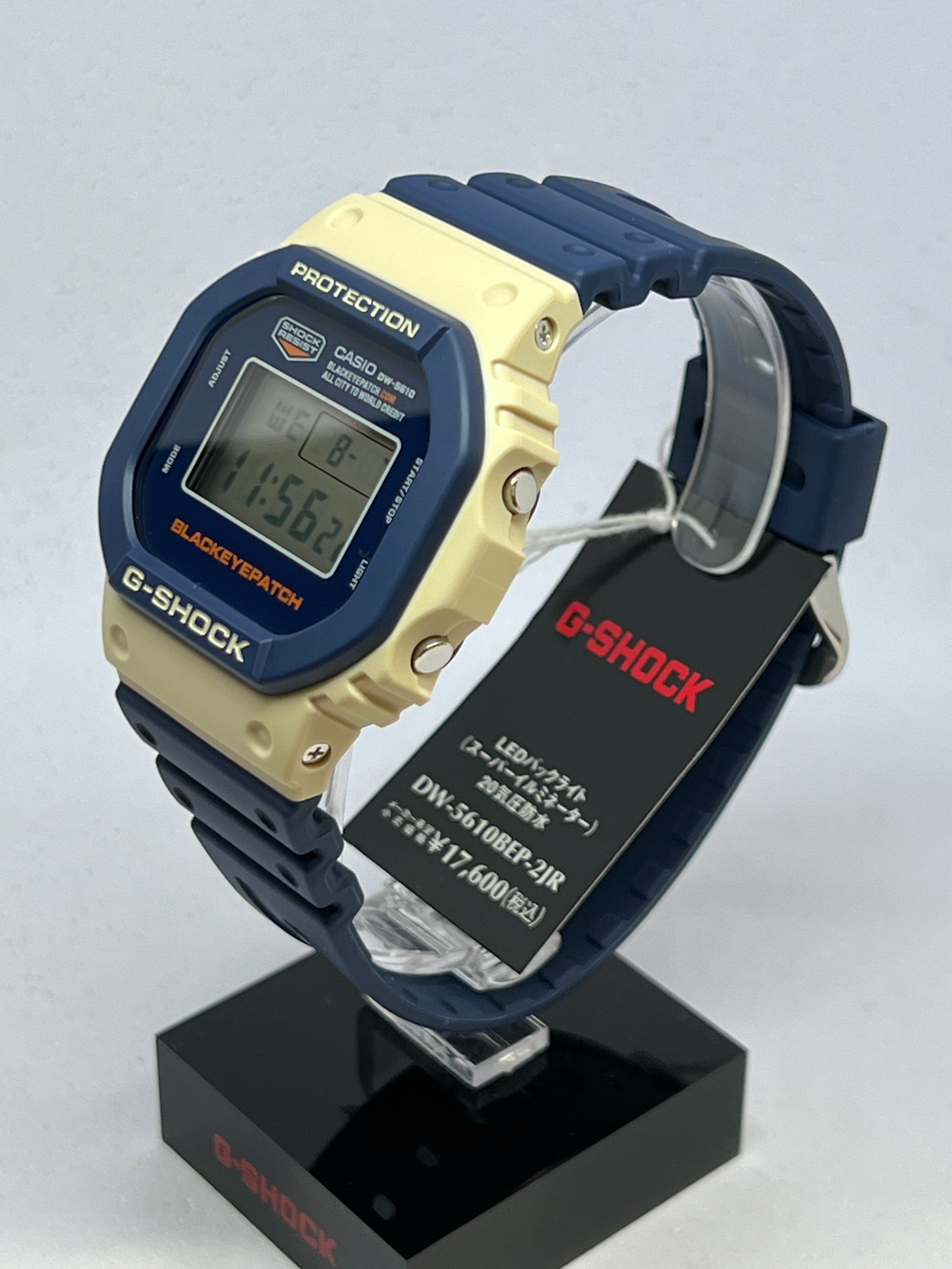 CASIO G-SHOCK DW-5610BEP-2JR Black Eye Patch コラボ 限定モデル