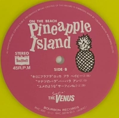 The Venus – On The Beach Pineappple Island | FISH FOR RECORDS