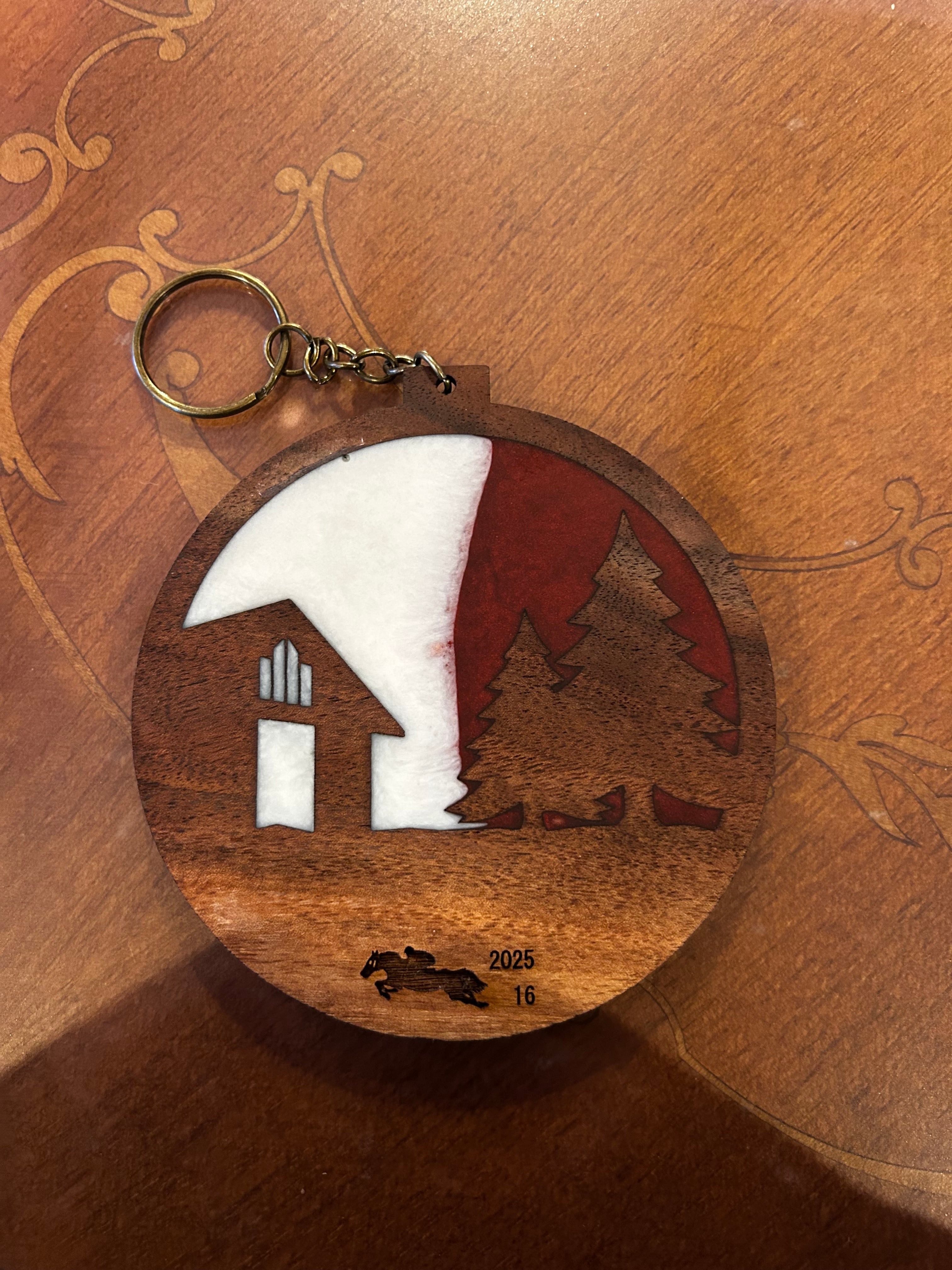 オジュウチョウサン牧柵キーホルダー | ヴェルサイユリゾートファーム