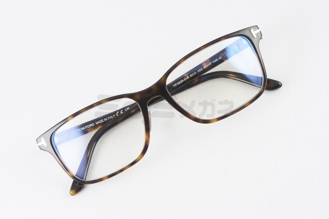 日本限定 TOM FORD ブルーライトカット TF5926-D-B ECO 052 スクエア
