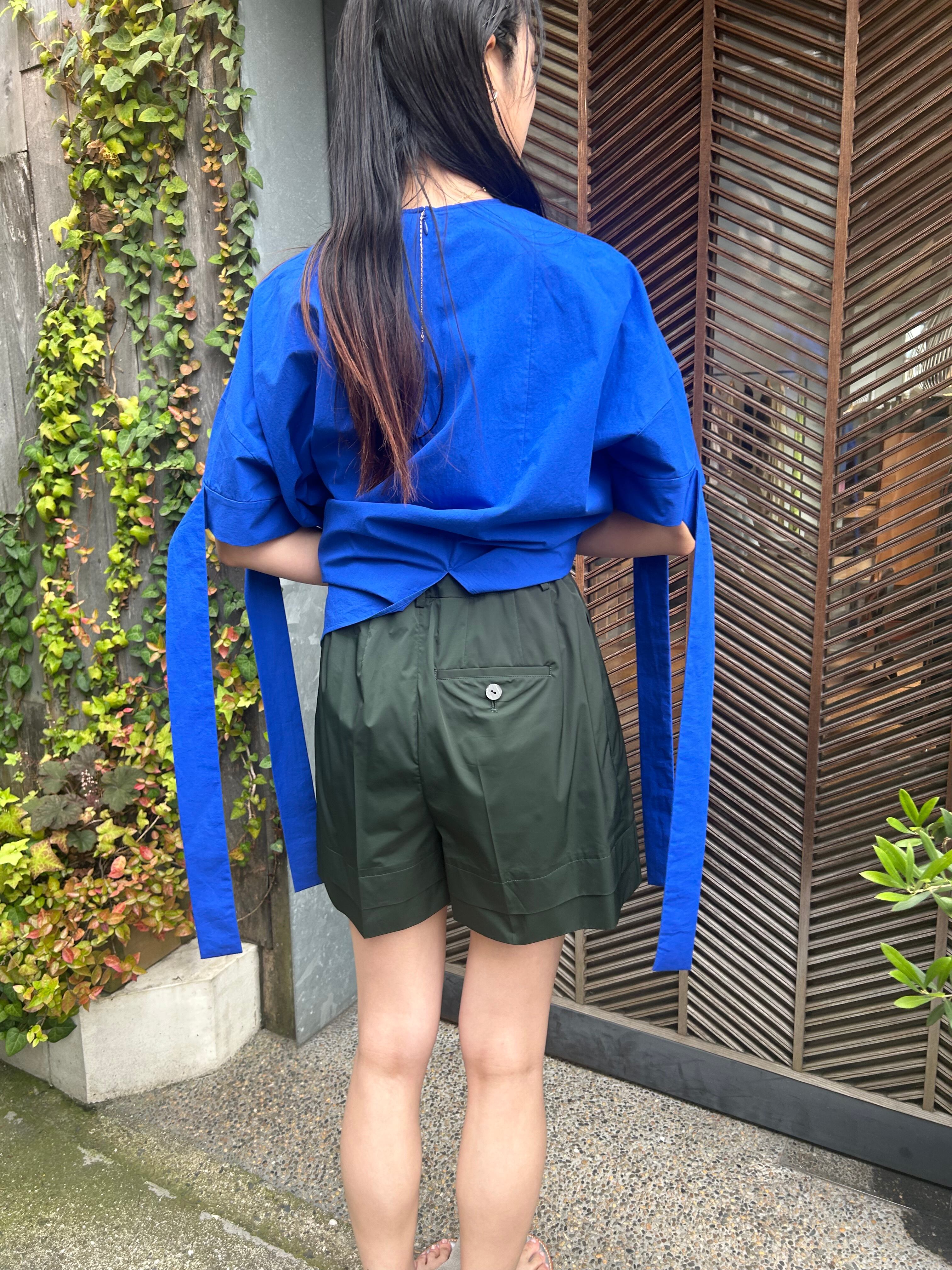 24AW】ENFOLD エンフォルド / TAILORED SHORT-PANTS / ショートパンツ