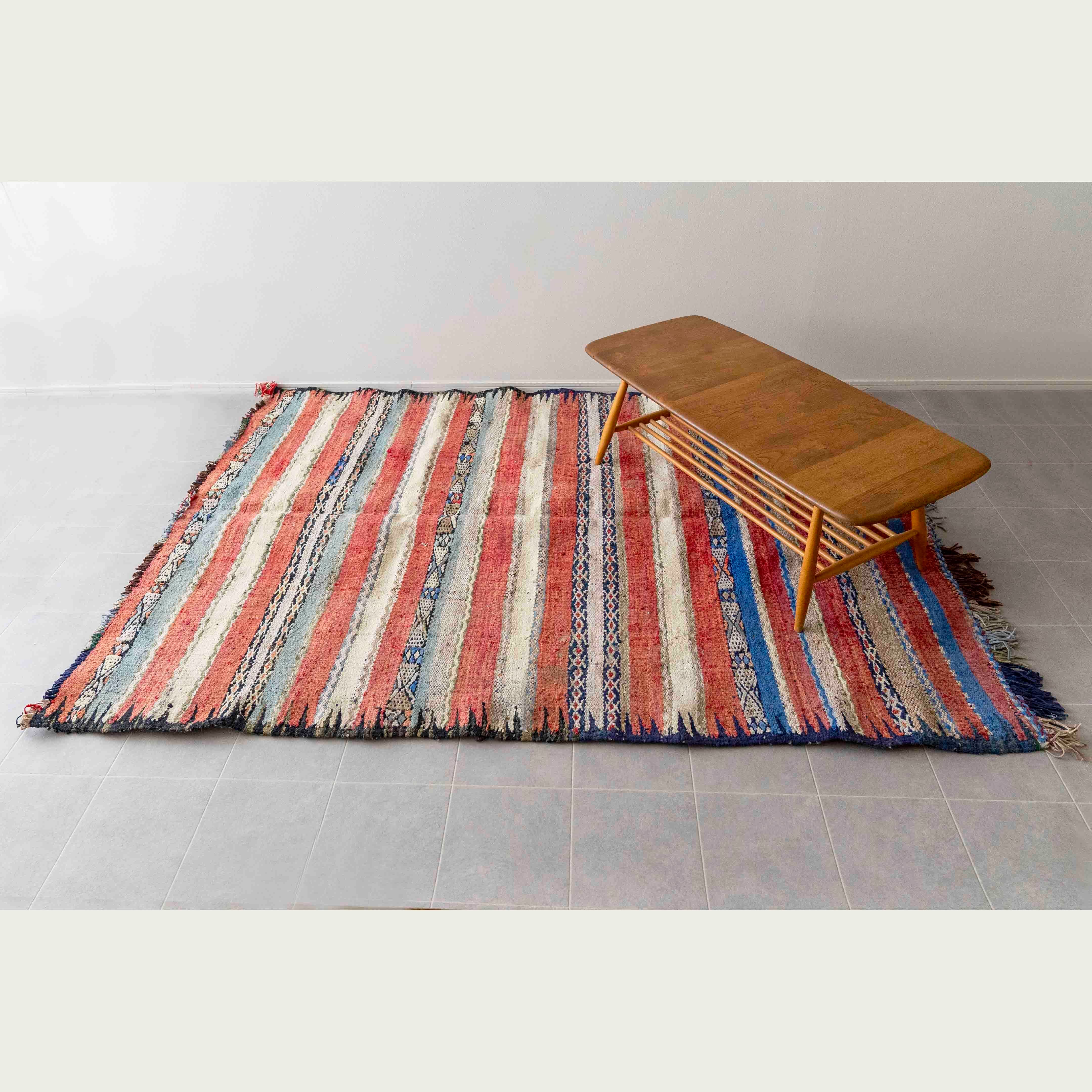 Vintage】モロッコ・ヴィンテージラグ L-4 