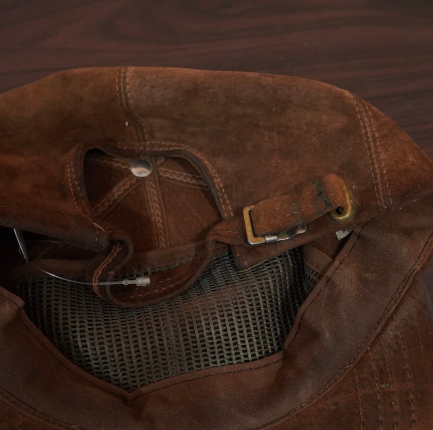 L.L.Bean レザー キャップ M/ヴィンテージ エルエルビーン llbean