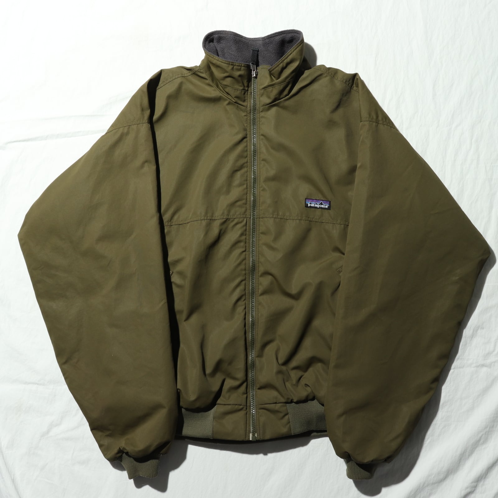 美品 M オリーブグリーン 07年 Patagonia Shelled Synchilla Jacket