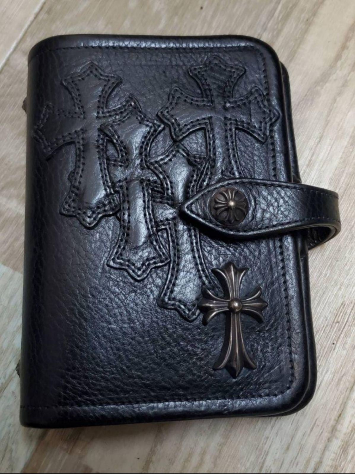 CHROME HEARTS クロムハーツ アジェンダ レザー 手帳カバー | chromehearts