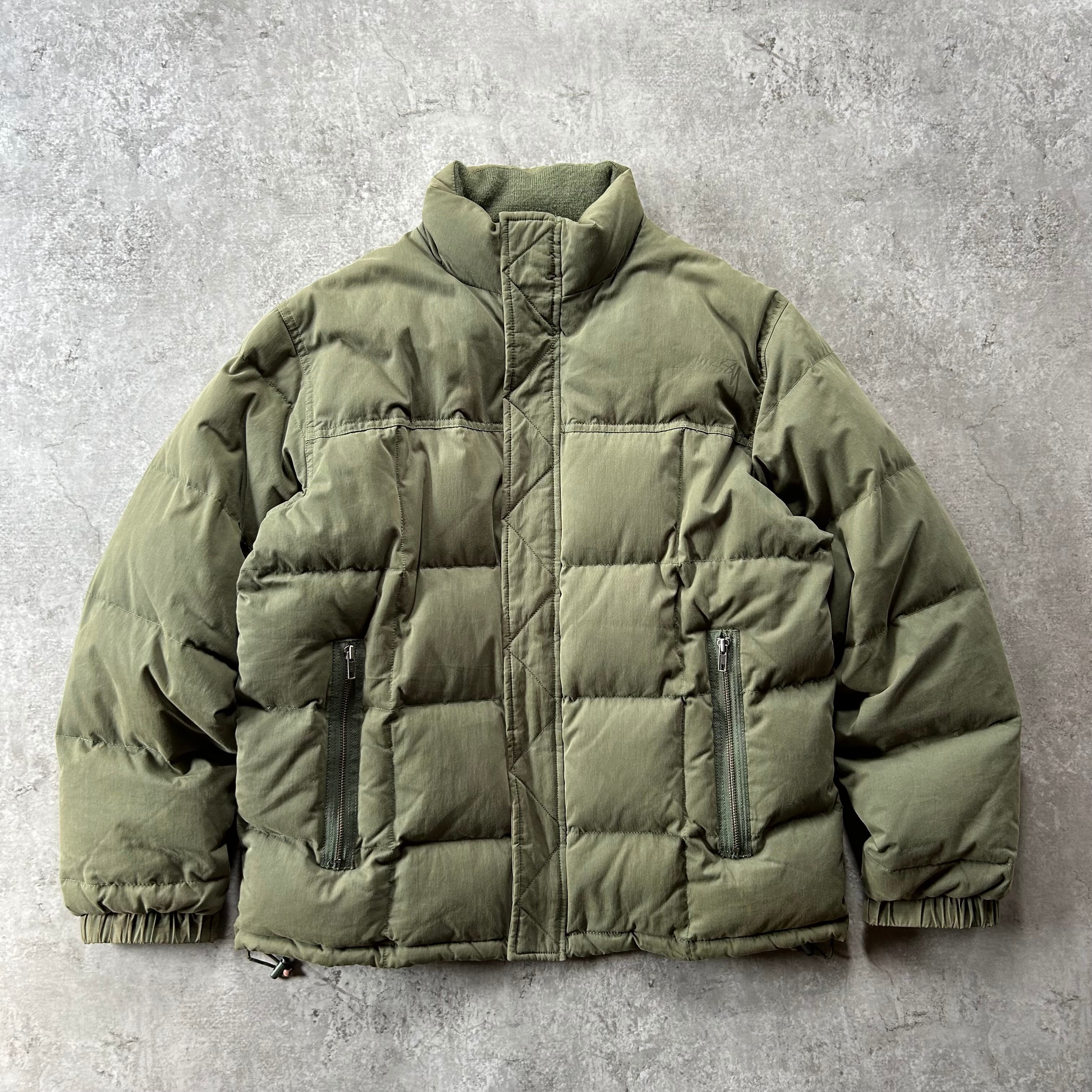 90s00s オールドステューシー ダウンジャケット オリーブ L | 東京準備室