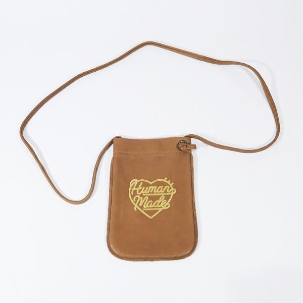 HUMAN MADE ヒューマンメイド LEATHER MINI SHOULDER BAG レザー ミニ