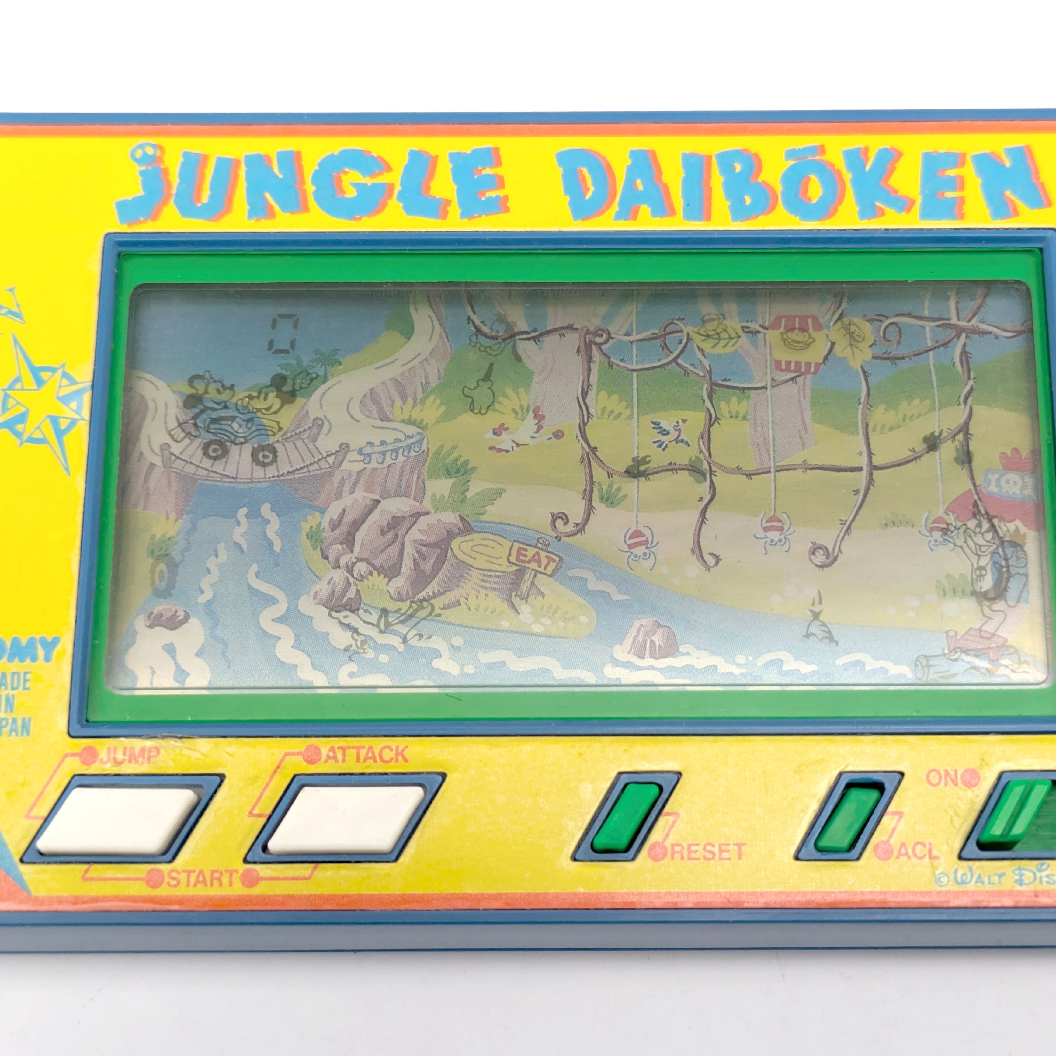 TOMY(トミー)・ゲームウォッチ・ミッキーマウス・ジャングル大冒険