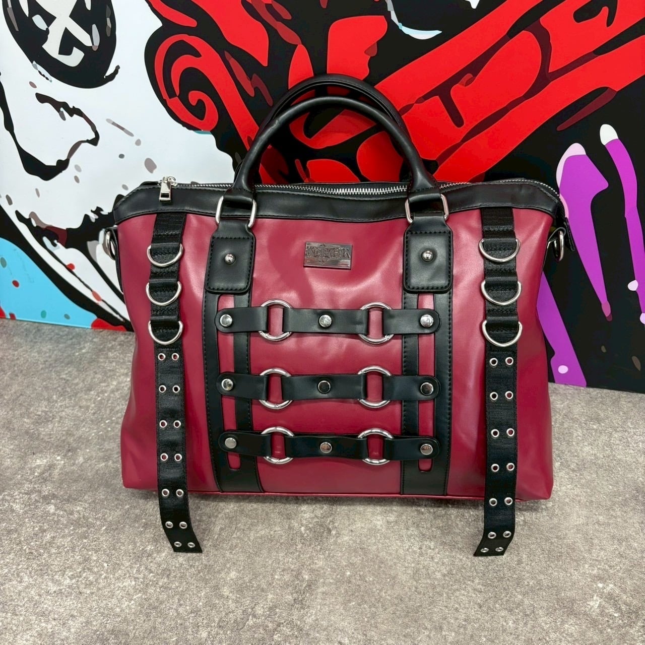 高品質6STORAGE 4WAY VISUAL BAG【RED×BLACK】 | NIER CLOTHING