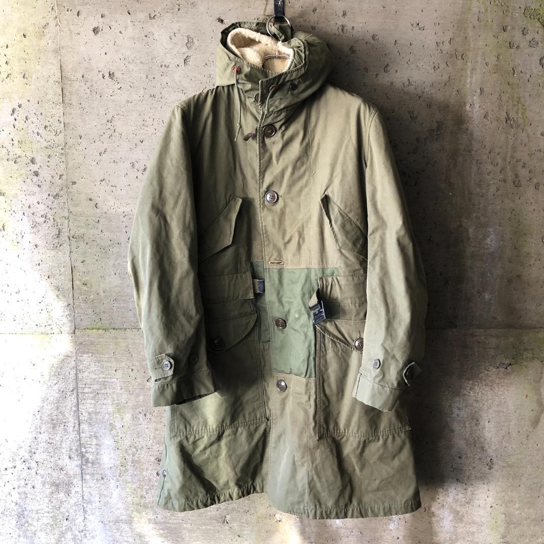CT10】US ARMY 米軍 実物 M47 40s フィールドパーカー S ライナー付