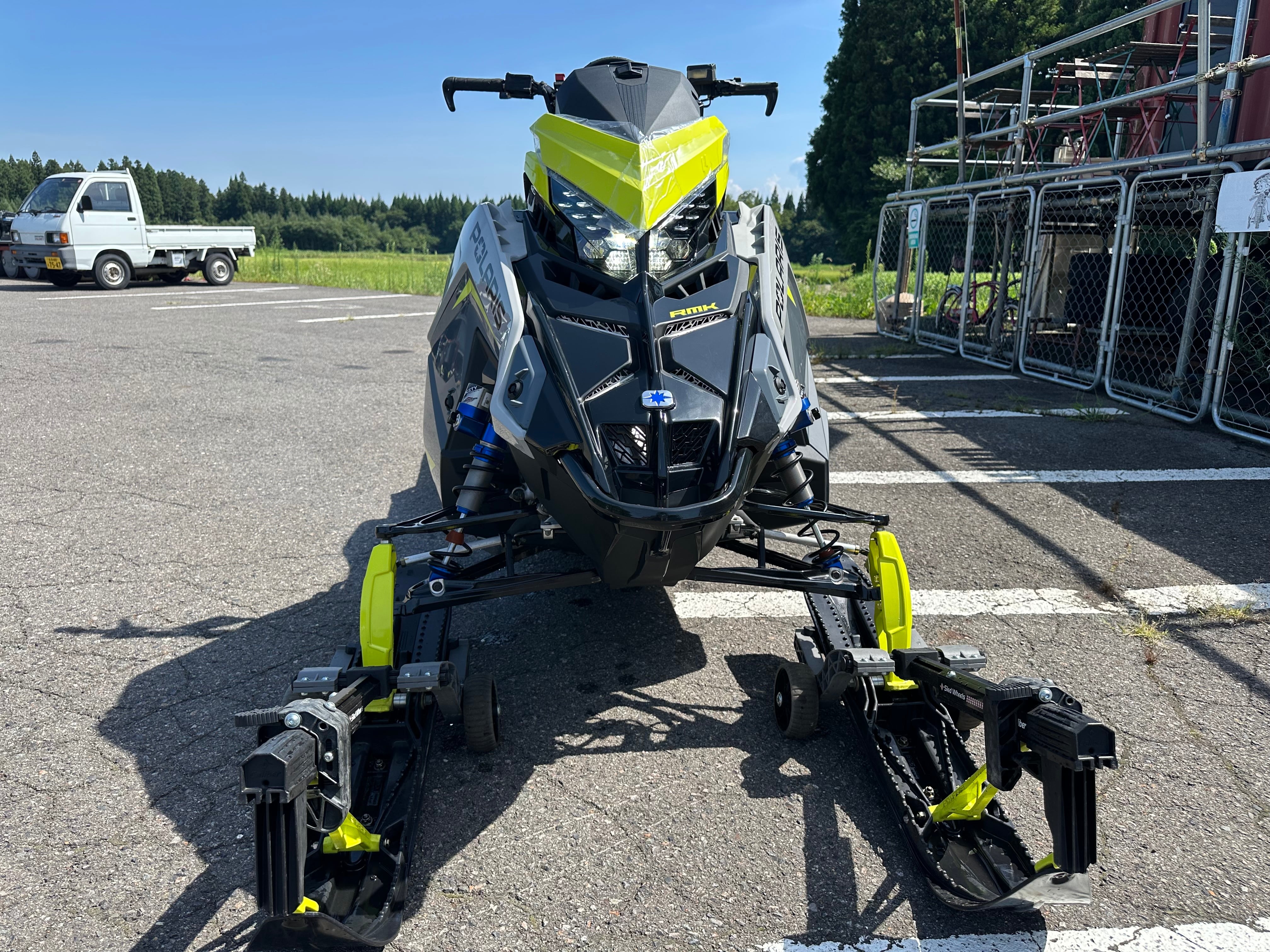 未使用] 22ポラリス マトリックス 850 RMKPRO 163/3 セル付き！スノー