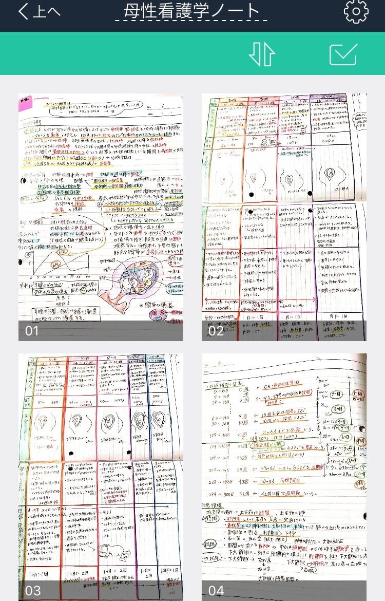 母性看護学実習事前学習ノート 74ページ | czynotebook