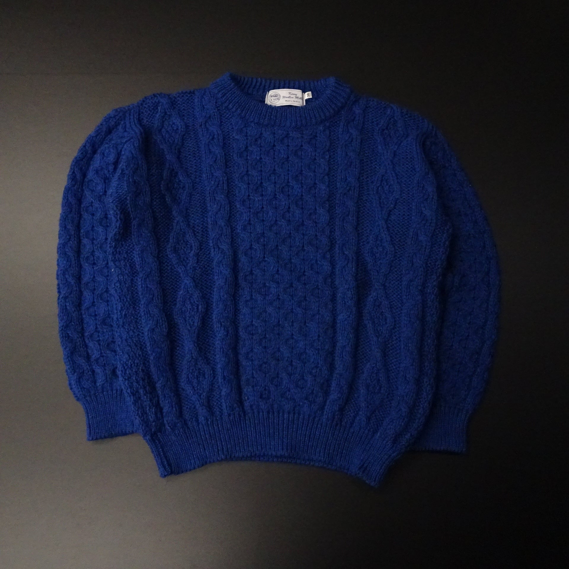 Kerry Woollen Mills ケリーウーレンミルズ 長袖セーター ケーブル