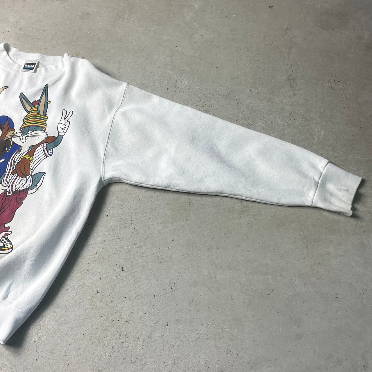 90年代 USA製 Looney Tunes ルーニー テューンズ スウェットシャツ