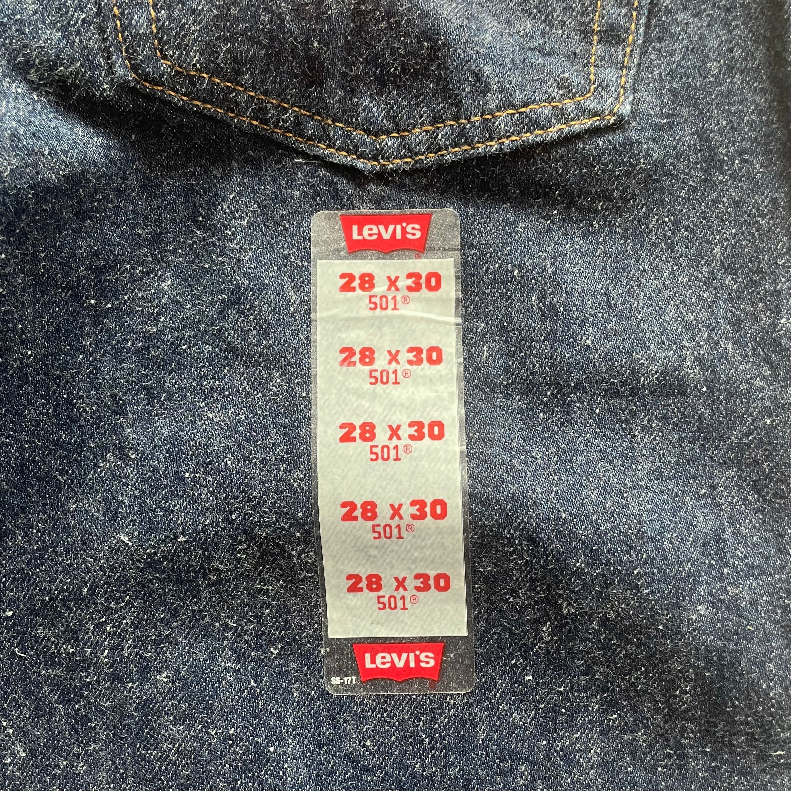 Deadstock USA Levi's 501 student denim アメリカ製 リーバイス 501