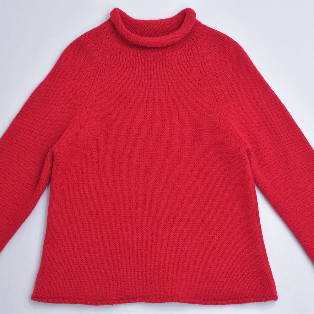 90s J.CREW ジェイ・クルー ロールネック セーター ハイネック プル