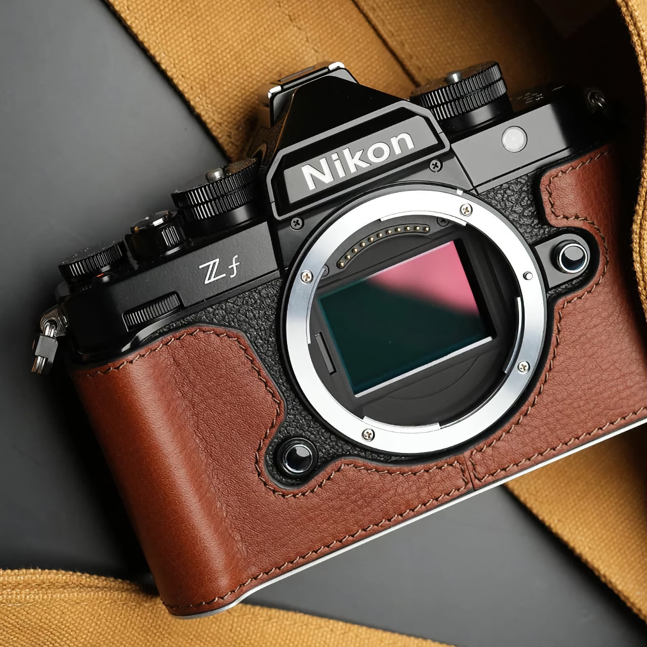 ニコン Zf 専用ボディケース ヴィンテージ | Mr.Stone
