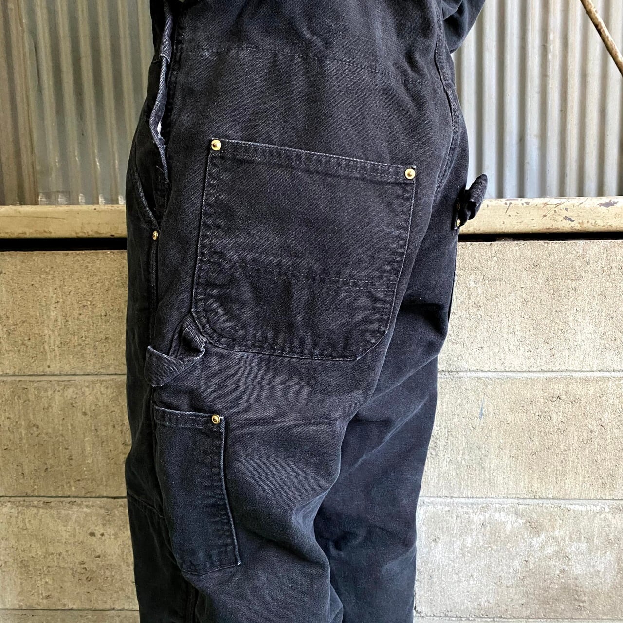 90年代 USA製 Carhartt カーハート ダック地 オーバーオール