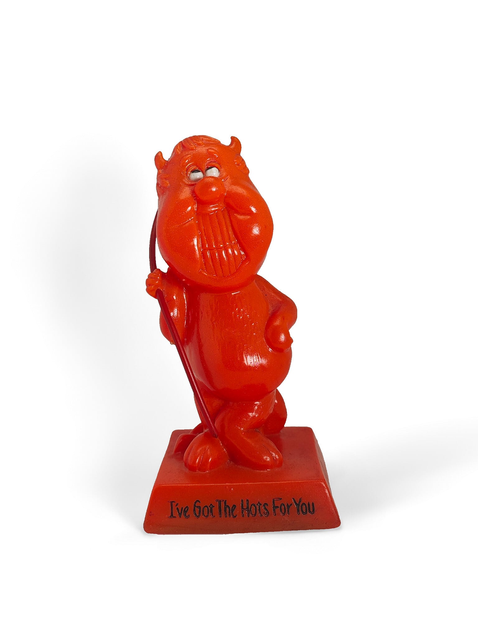 ヴィンテージ雑貨 レッドデビル メッセージドール “I've Got The Hots