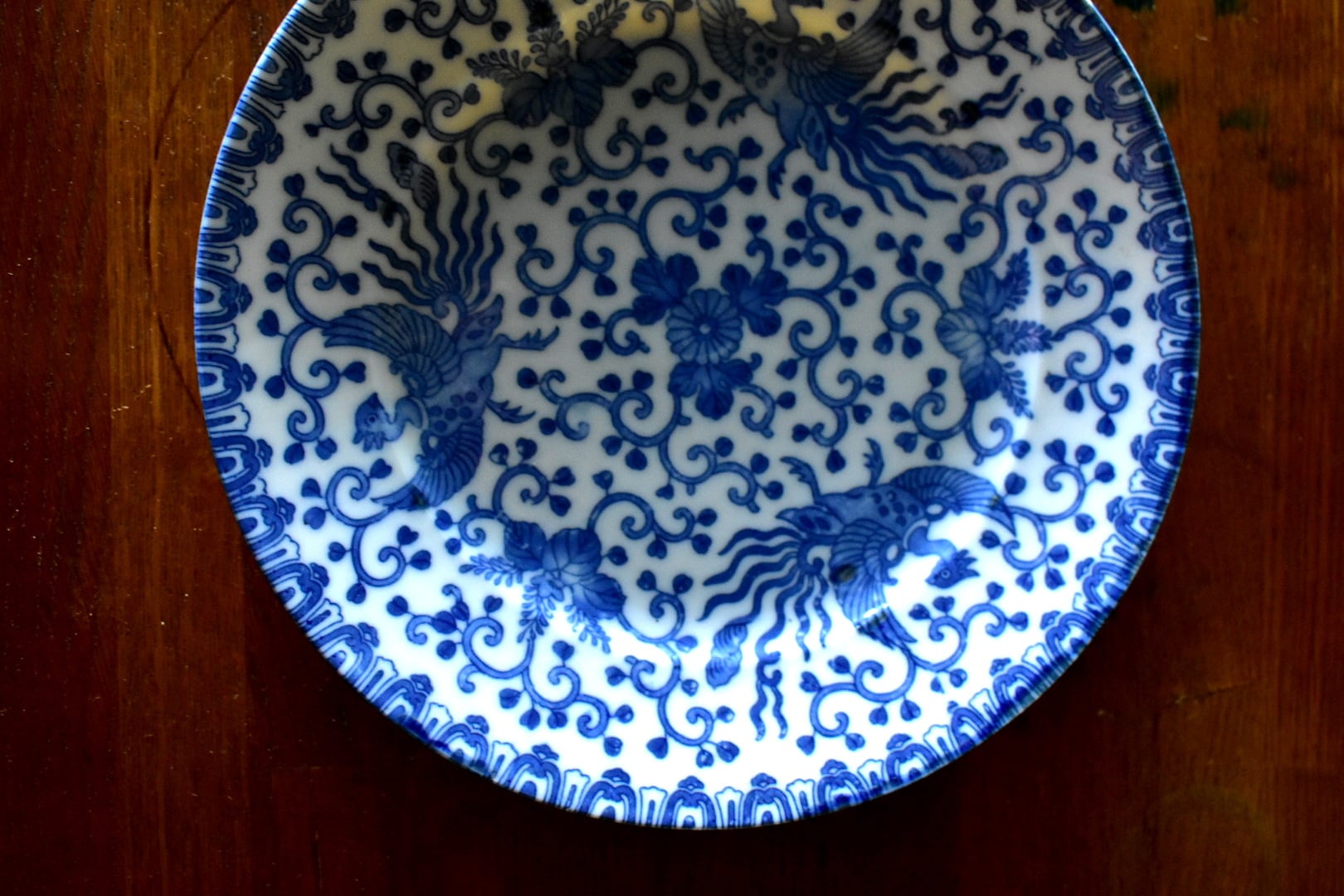 日本の骨董】明治時代の瀬戸焼プレート皿 | dish up Hamanako