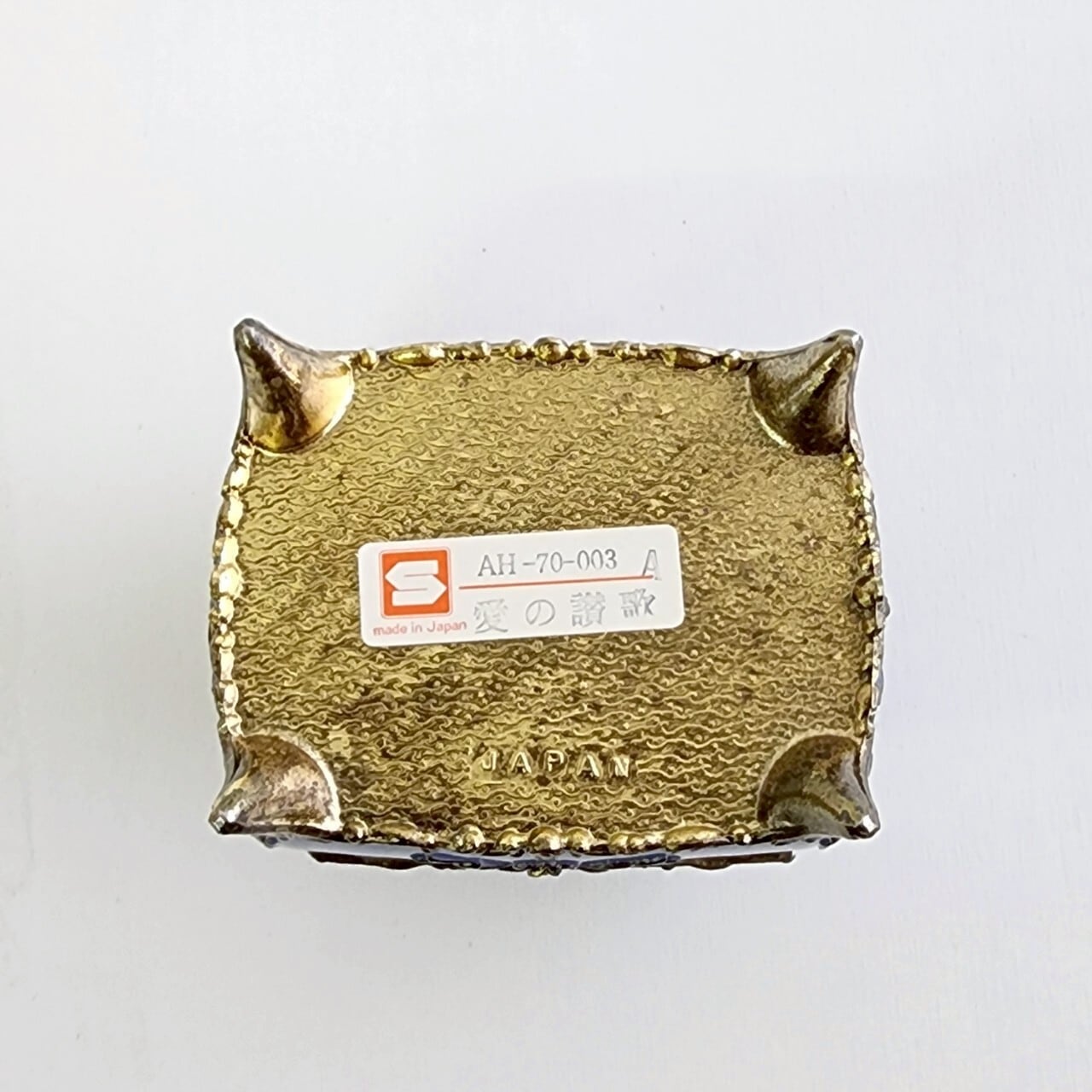 SANKYOU製 オルゴール付きジュエリーボックス「愛の賛歌」made inJapan