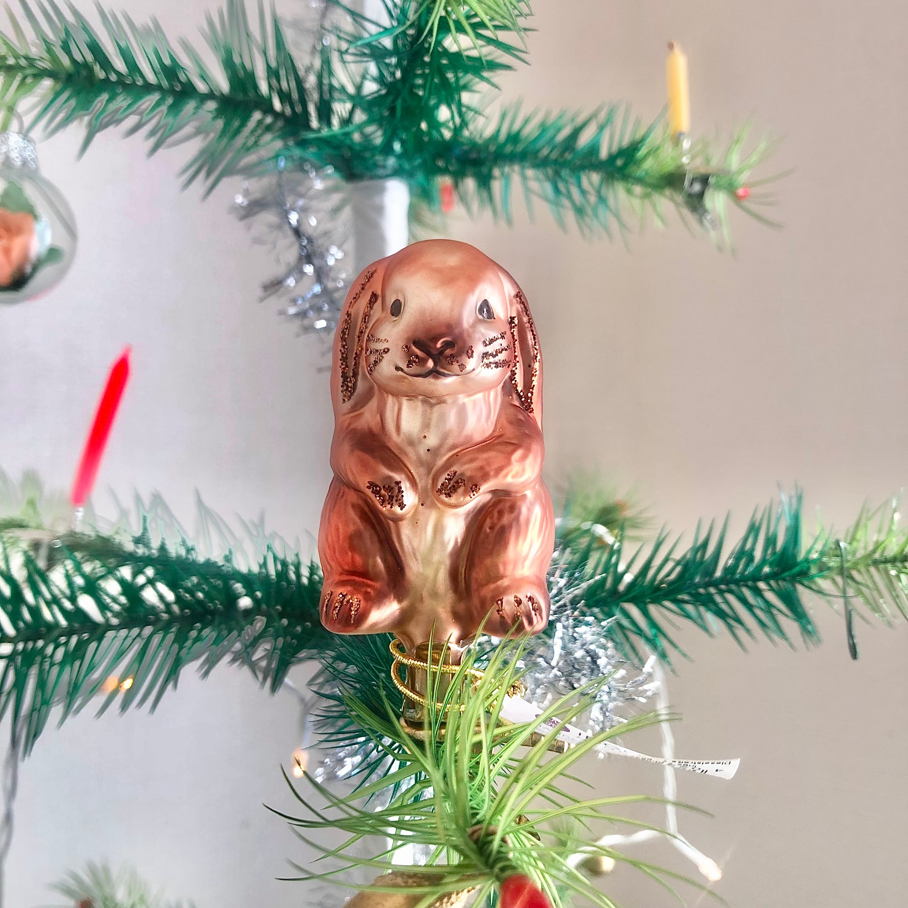 ASTIER de VILLATTE. INGE-GLAS ドイツ製 うさぎクリップ ガラス