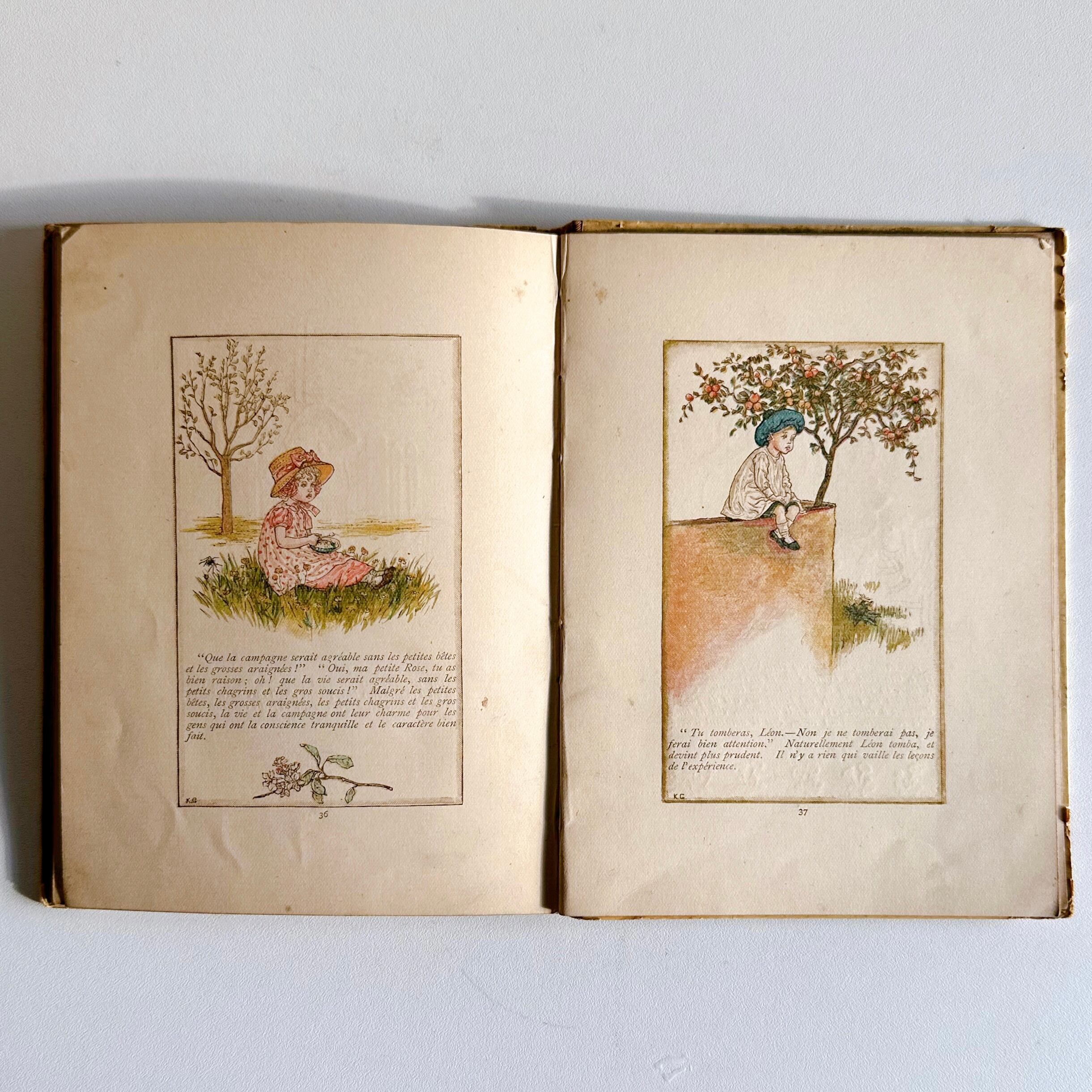 Kate Greenaway ケイト・グリーナウェイ 絵本 19世紀（フランス） | ぽ