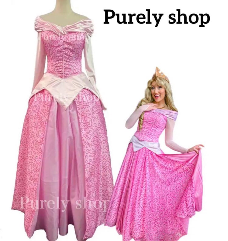 ディズニー 眠れる森の美女 オーロラ姫 グリーティングドレス Dハロ