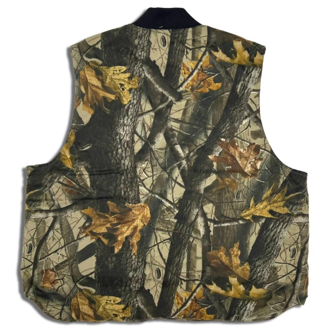 デッドストック カーハート ダック リアルツリーカモ柄 ベスト 2XL