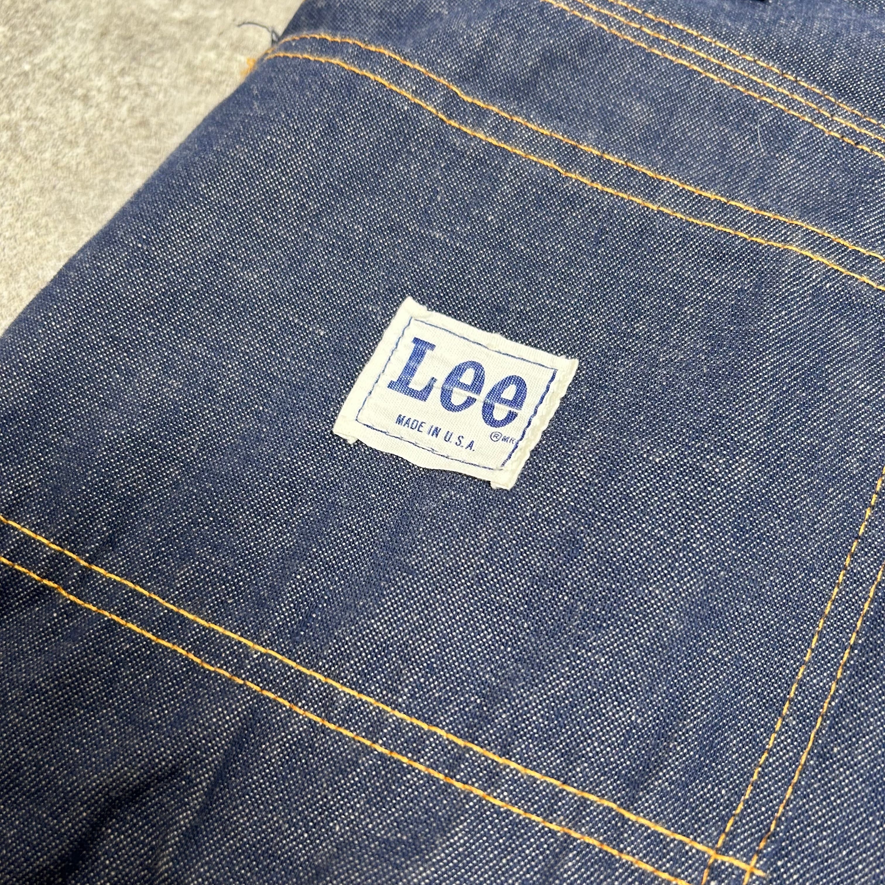 70's 70s Lee LEE デニムペインター リー ペインターパンツ ワーク