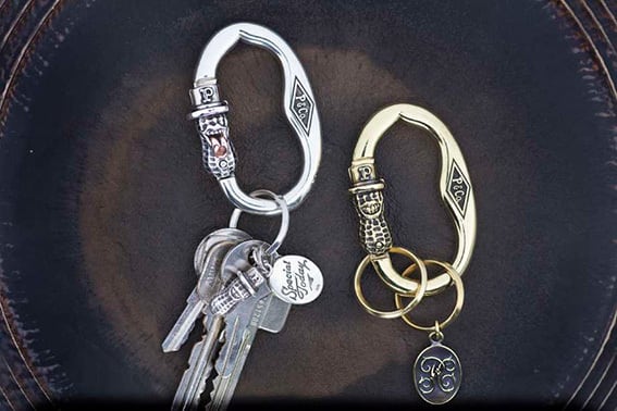 PEANUTS CARABINER SILVER | Peanuts&Co
