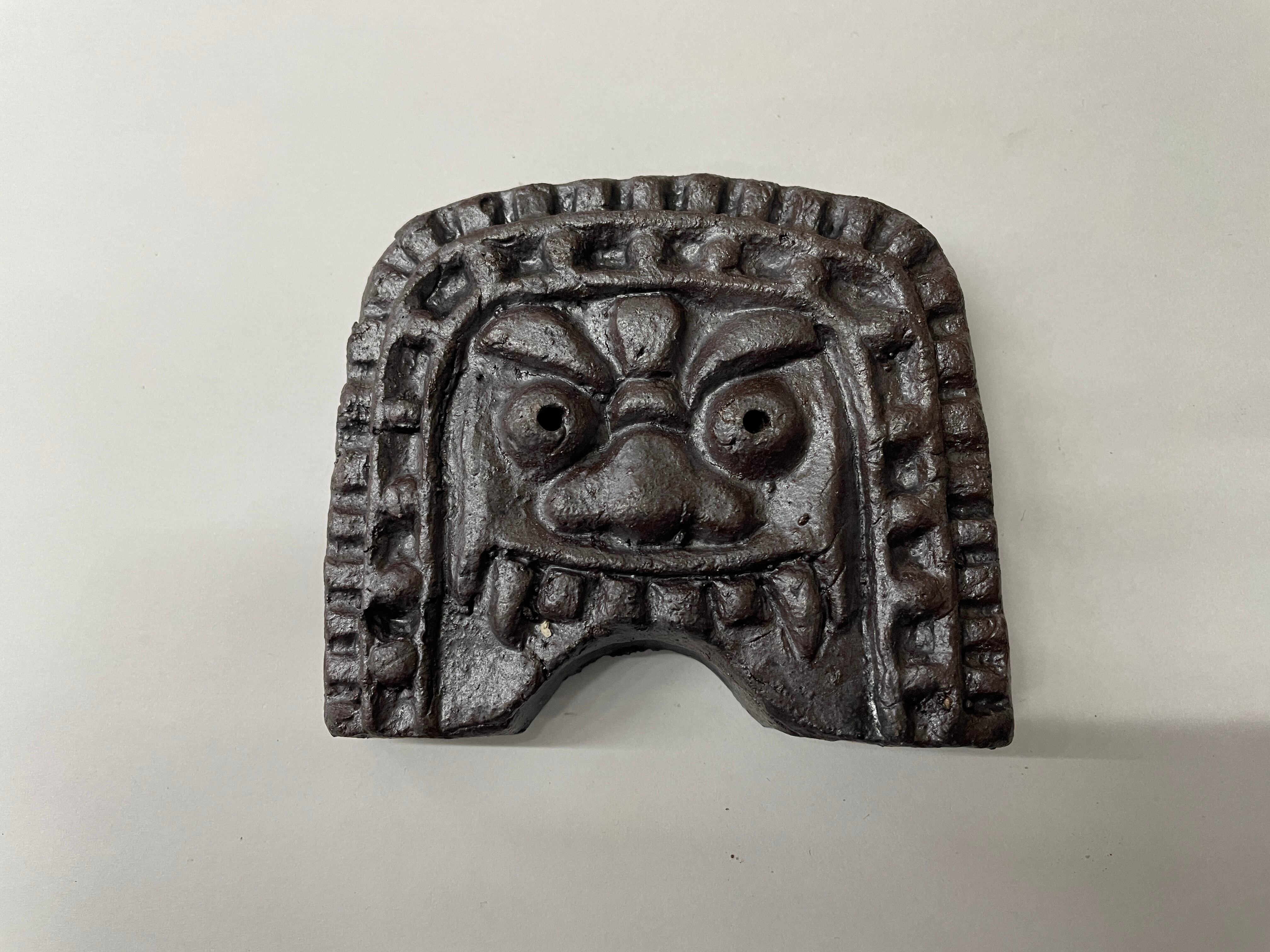 鬼瓦（大）B赤瓦 | seramika store