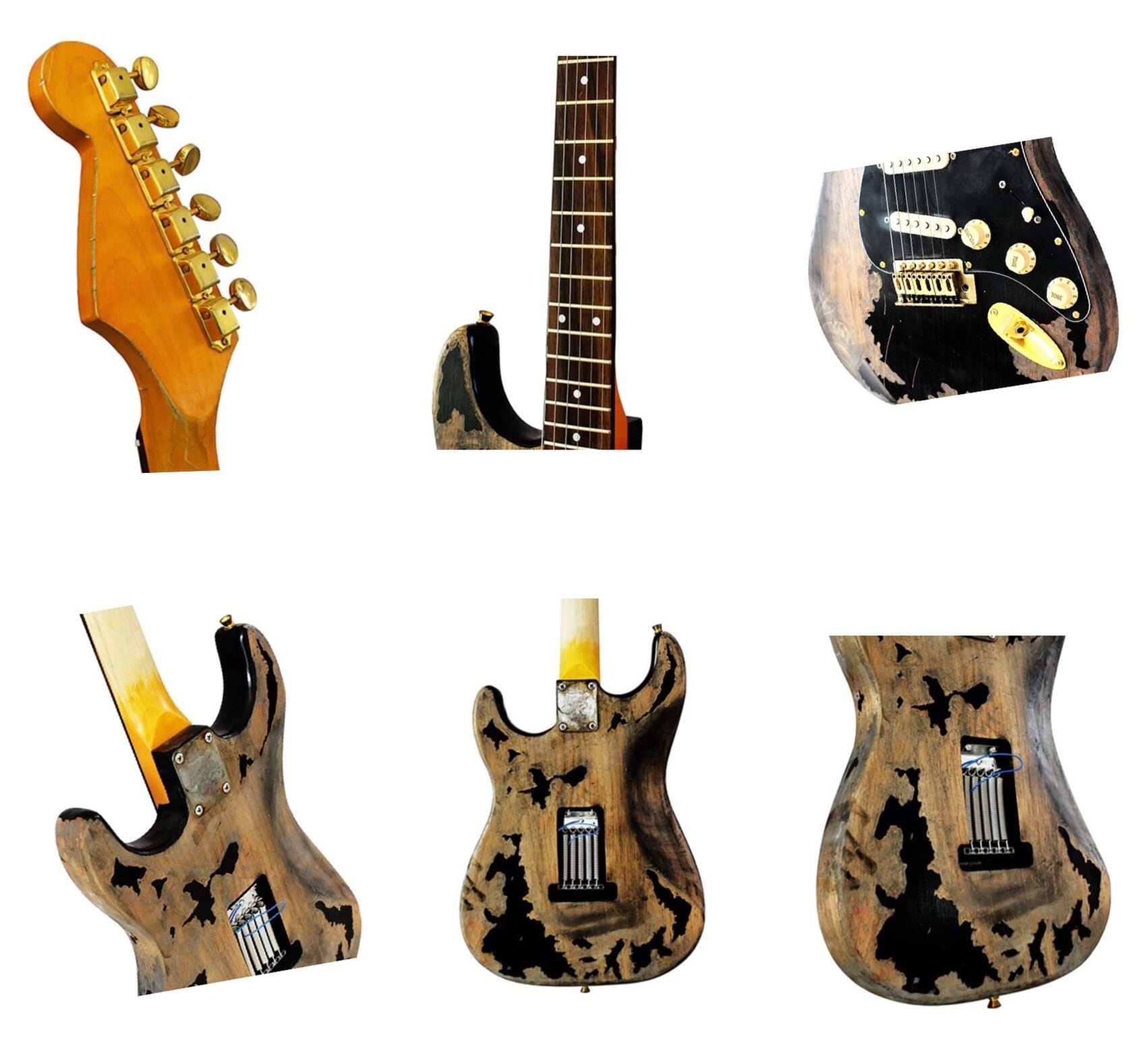 レリック 加工 エレキギター エレキ ギター エイジド ストラト