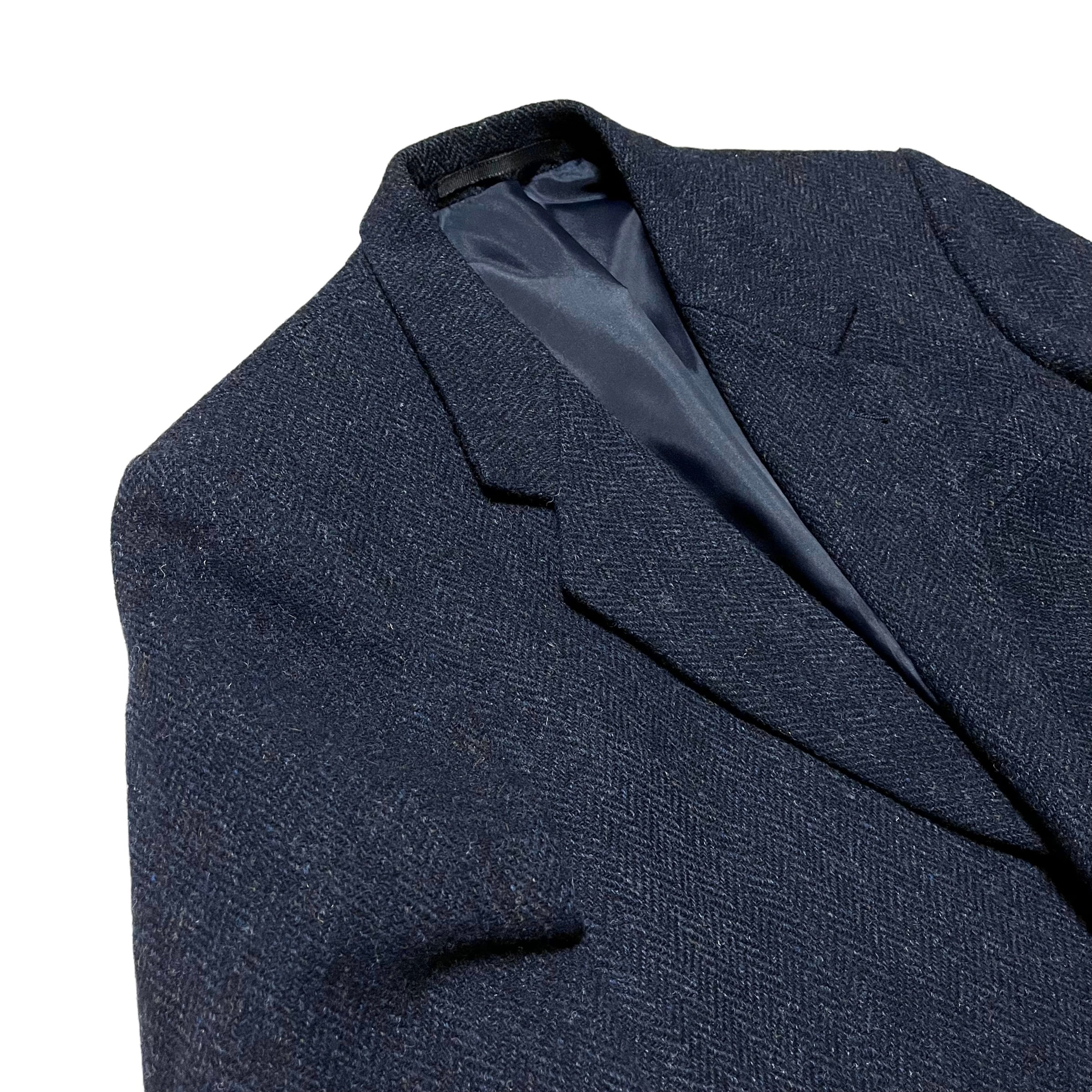 Harris Tweed】ハリスツイード ヘリンボーンツイードジャケット