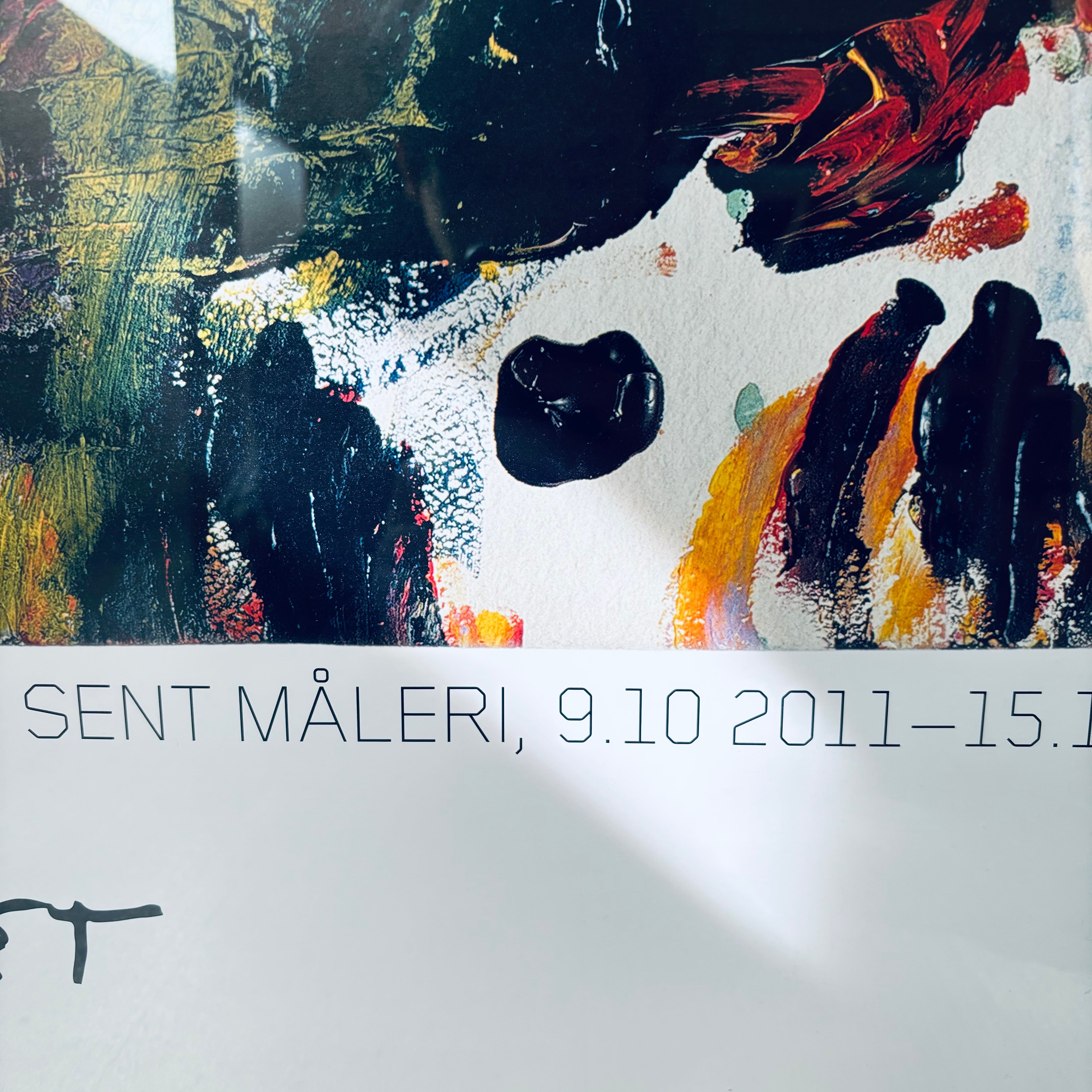 スウェーデン限定 特注額装付き 画家『サイ・トゥオンブリー Cy