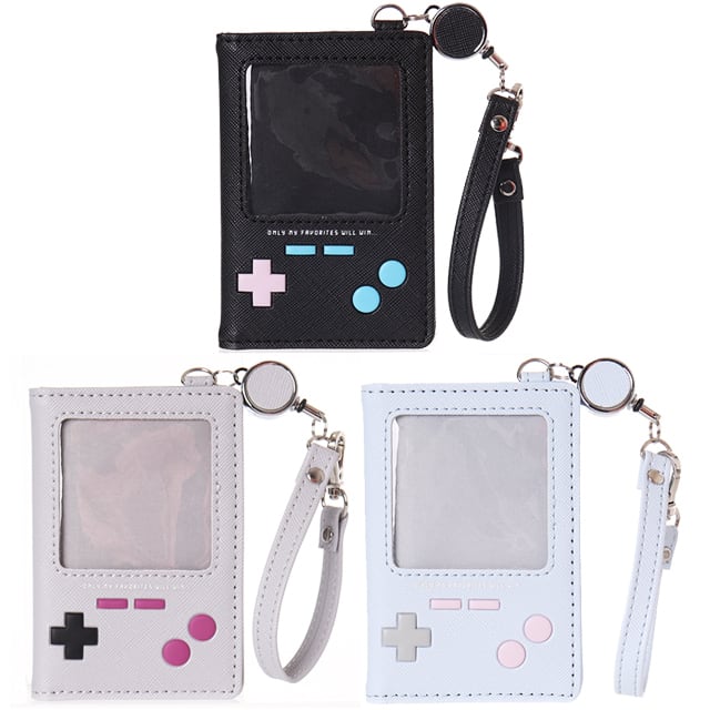 L23327】Oselリール付二つ折りパスケース（GAME） | AXCIS