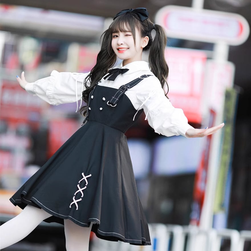 ゴスロリ通販 With U ソフトロリータ セットアップ ブラウス