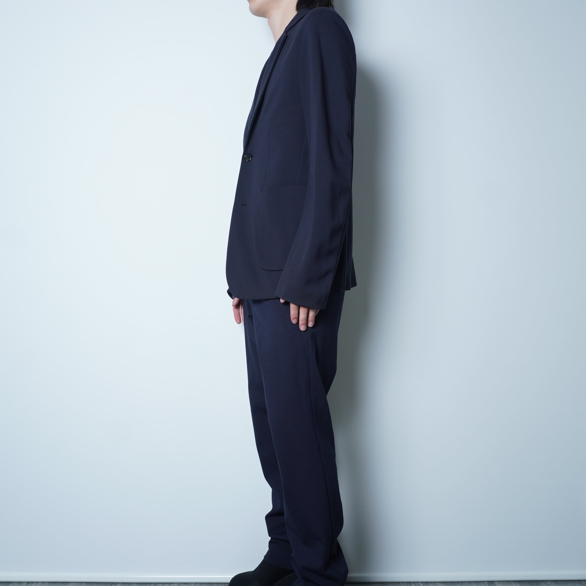 JIL SANDER】ジルサンダー レーヨンジャージー2Bシングルセットアップ