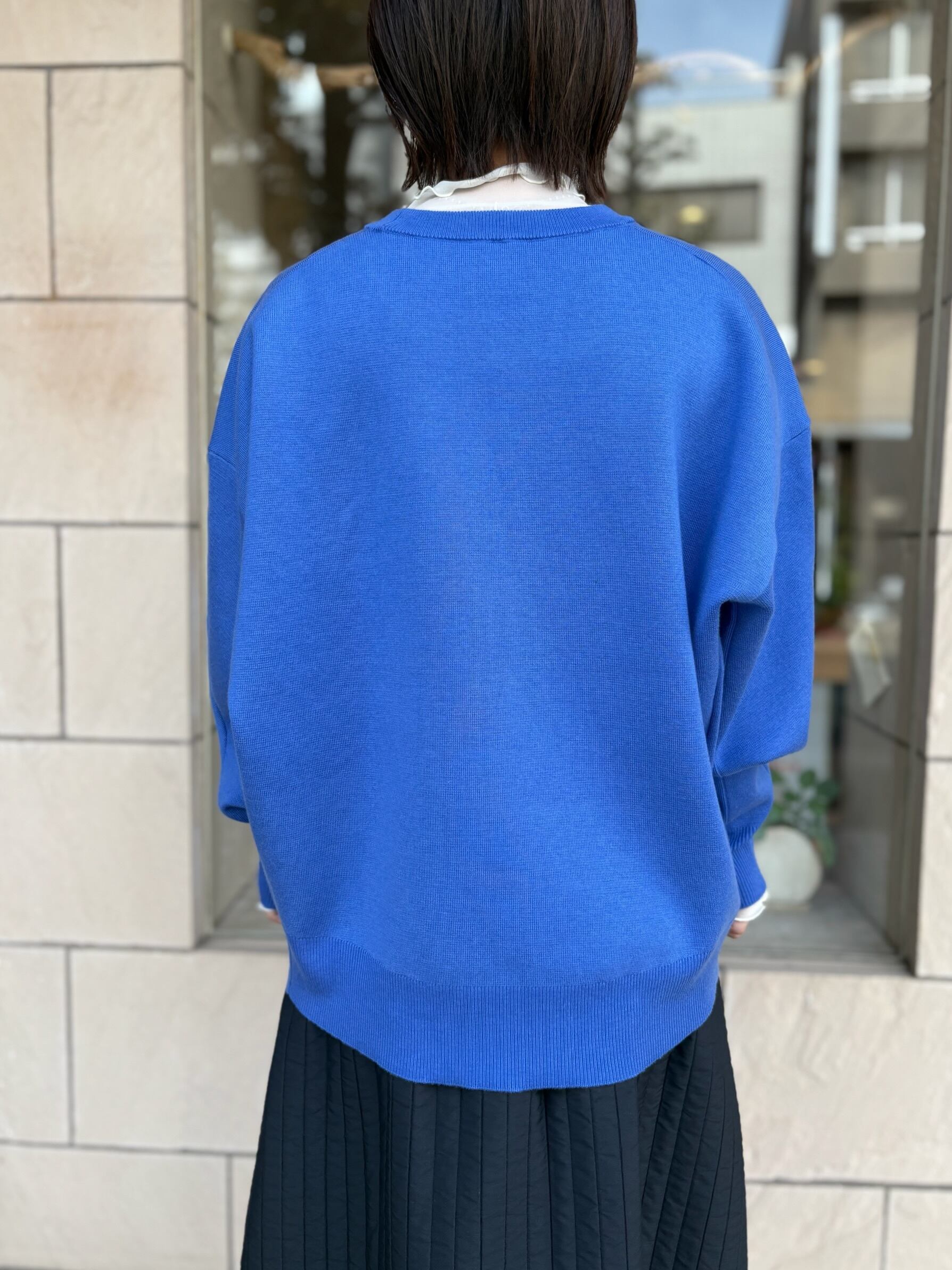 再再入荷！】Dignite collier / フェルトロゴニットプルオーバー | anouk