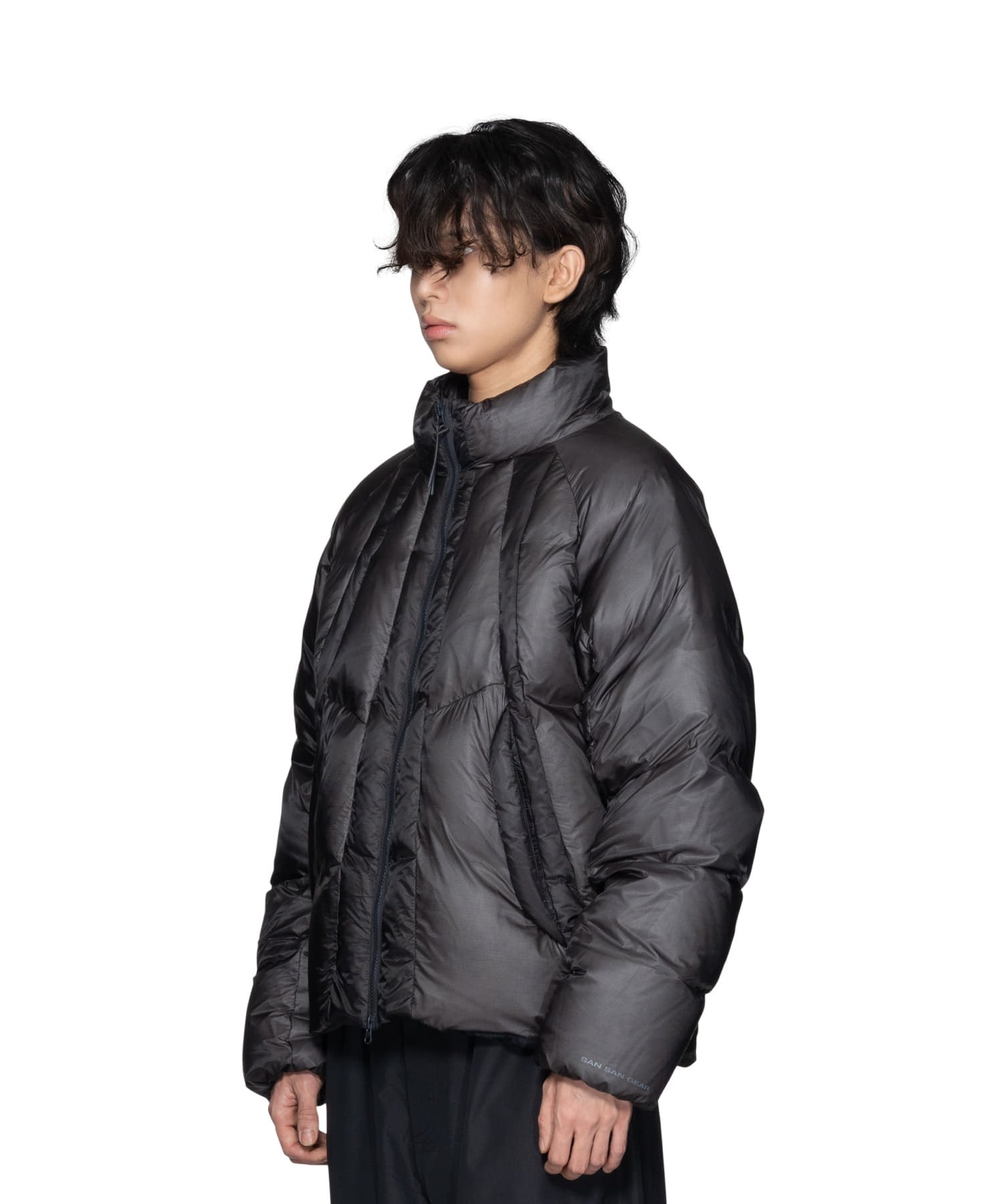 SAN SAN GEAR] 23FW PUFFER JACKET BLACK 正規品 韓国ブランド 韓国