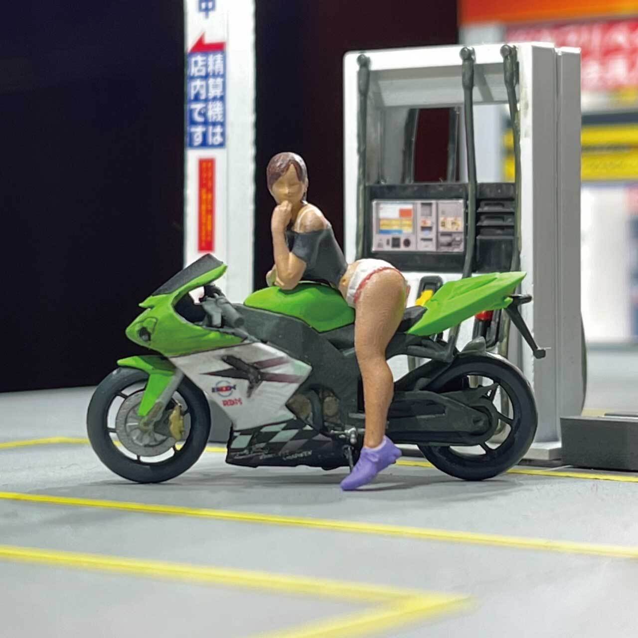 1/64 バイク】カワカミモータース SHINOBI XX-1000R（レーサーレプリカ